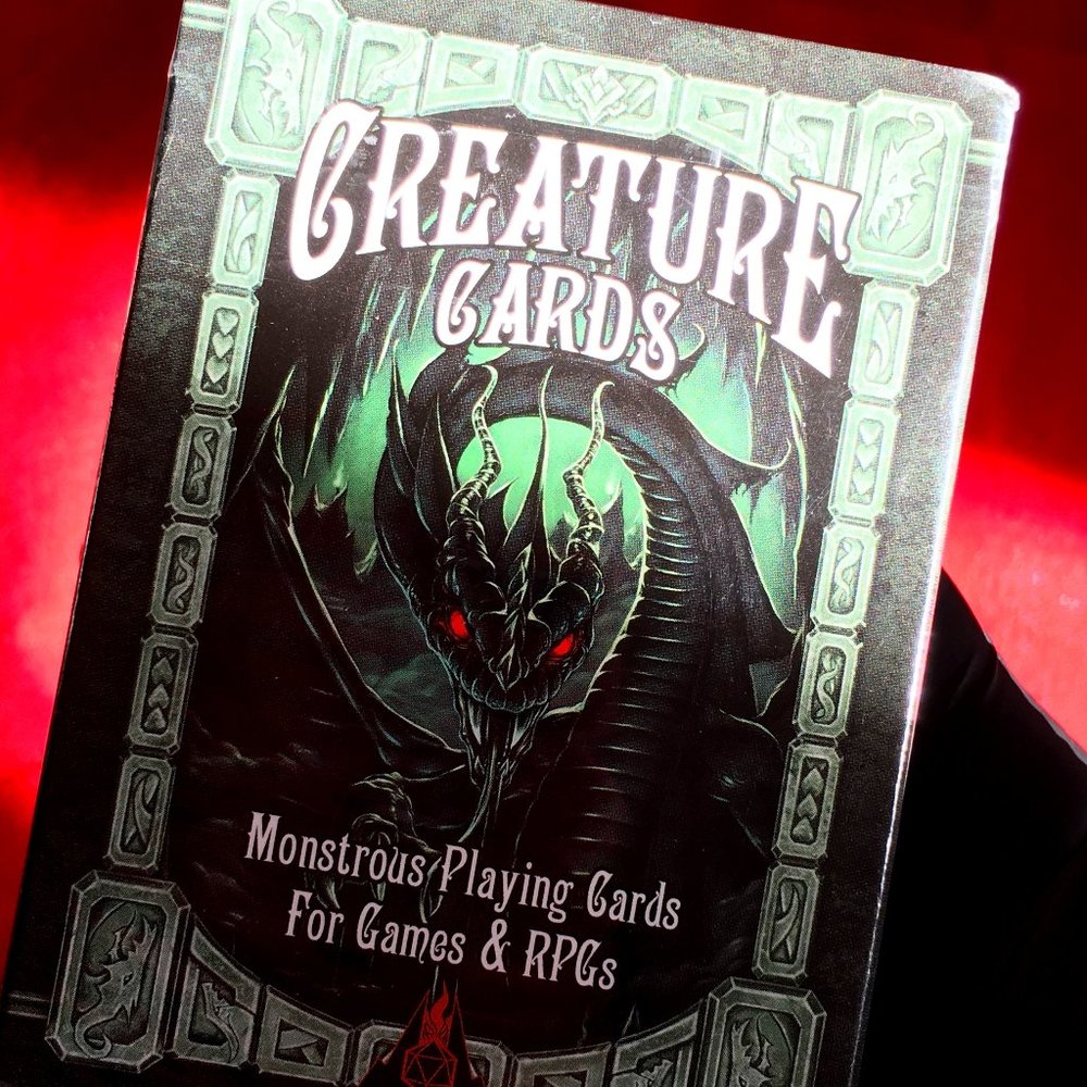 Creature Cards Monstrous Playing Cards for Gaming & RPGs